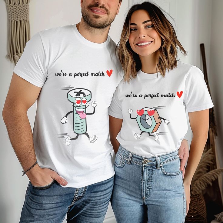 Turn Up the Heat with These Playful Couple T-Shirts