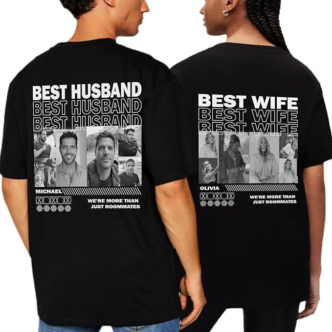 Celebrate Your Love with the “Best Husband & Best Wife” T-Shirt Set